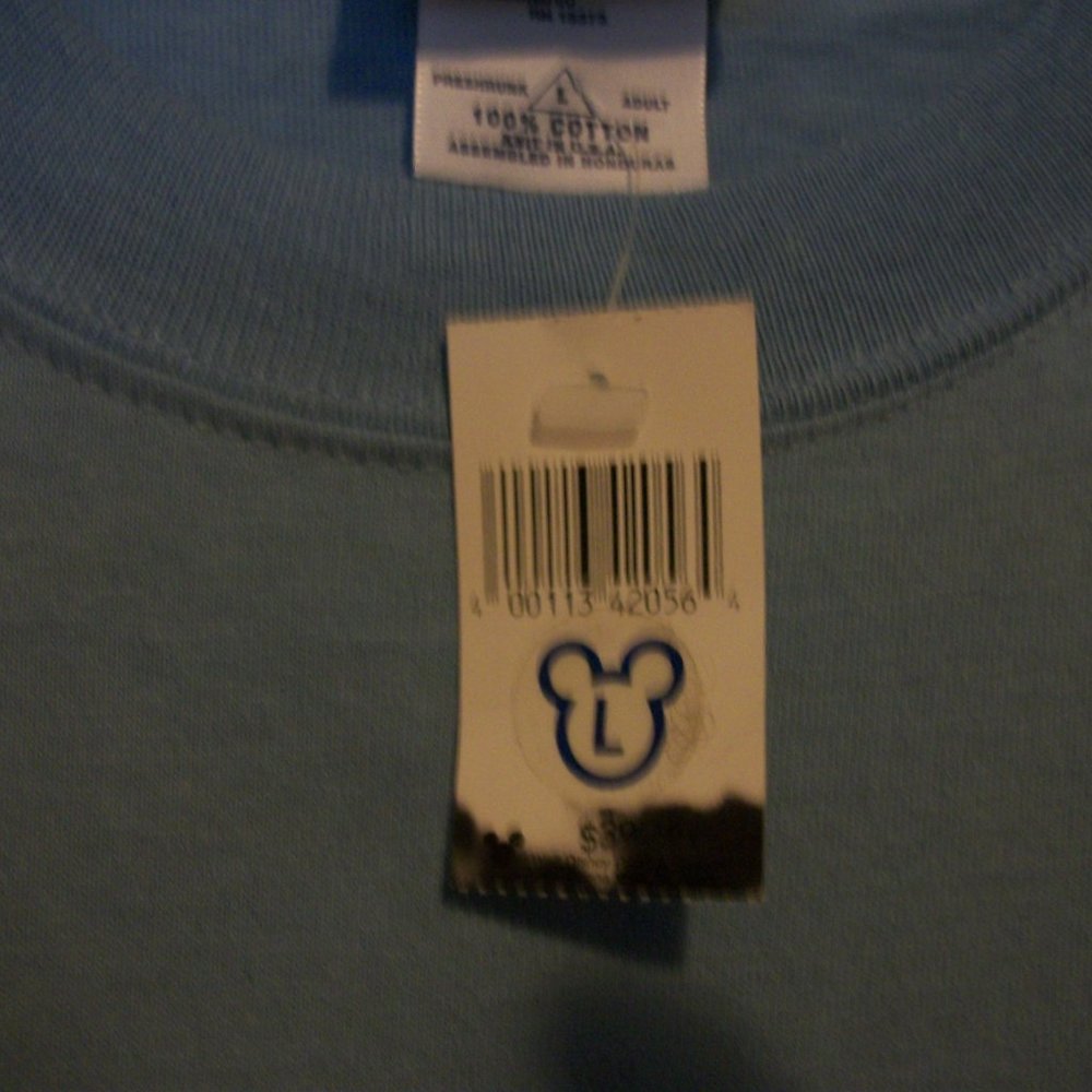Disney Animal Kingdom Zebra SS Tee Sz LARGE NWT - Picture 4 of 5